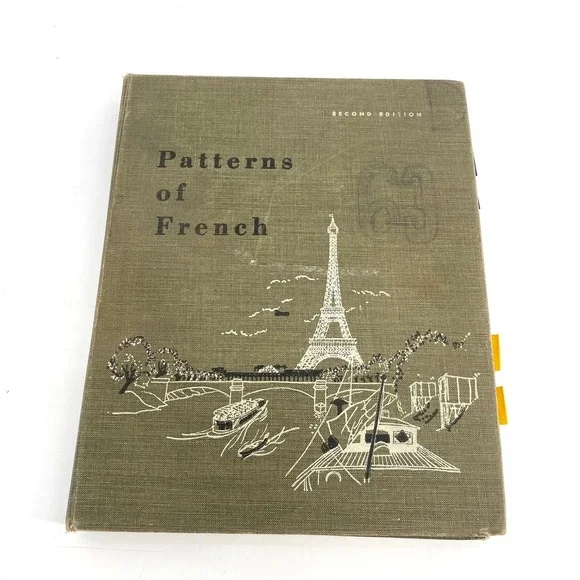 Patterns of French Second Edition Book with 2 Vinyl Records by Ketcham Collignon - Picture 1 of 10